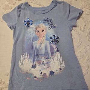 Disney Frozen Princess Blue Kids T-Shirt